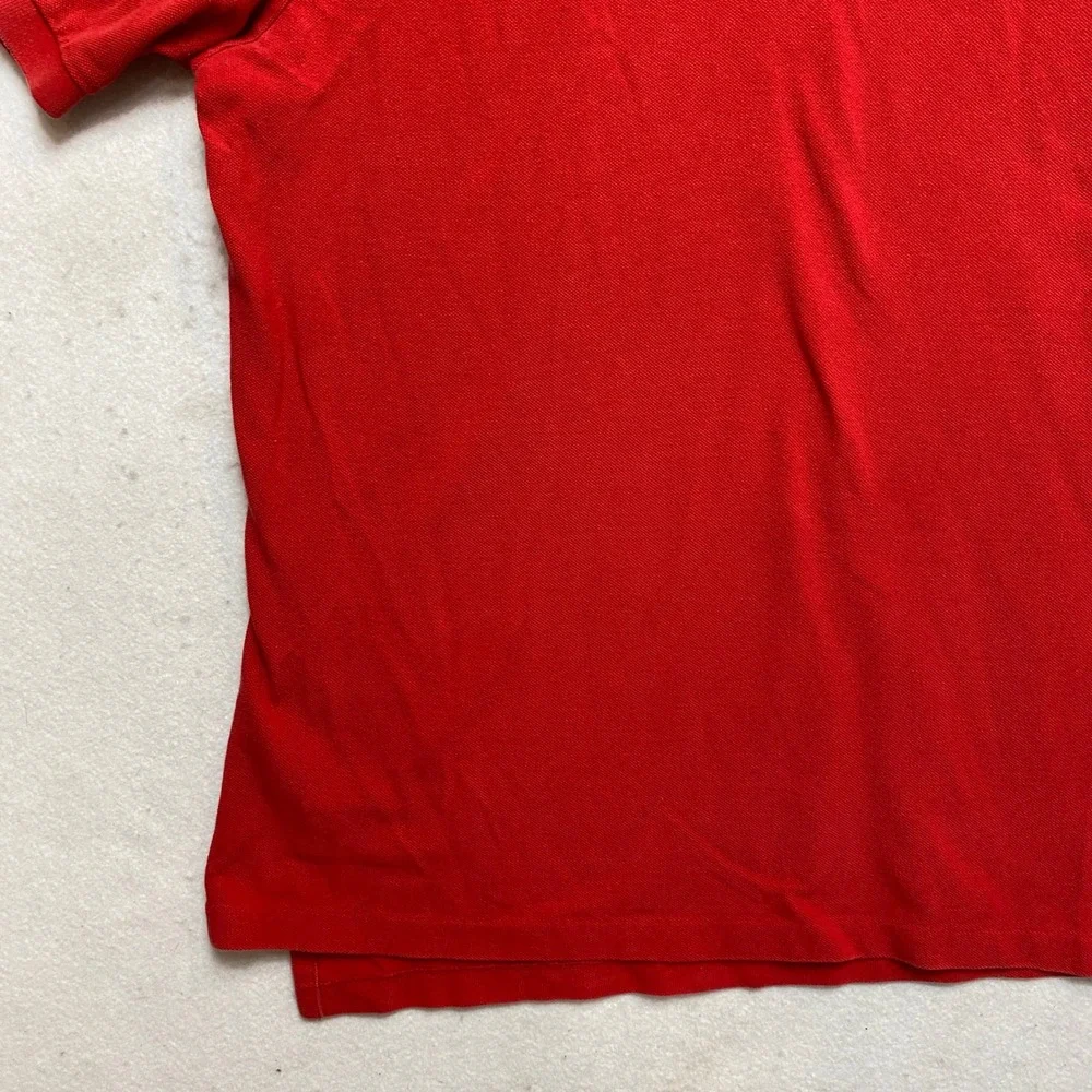 Polo Ralph Lauren Polo Shirt Mens XXL Red Short Sleeve Pique Pony Logo